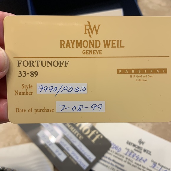 Womens Raymond Weil Parisifal Watch - Picture 8 of 12